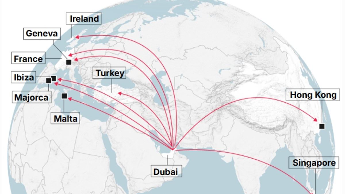 Billionaires fleeing Dubai amid Gulf conflict — Daily Mail