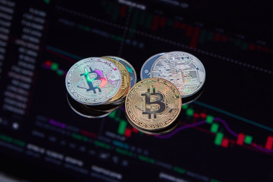 Bitcoin and crypto market chart with red and green candlesticks representing strong May ETF inflow data and the BTC test of $80,000 resistance, ThriveInMarkets daily analysis May 5 2026