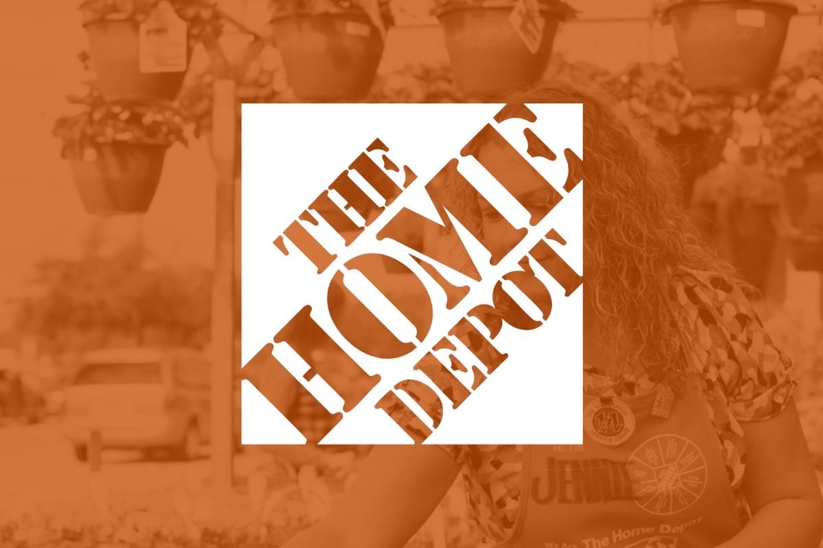 Photograph of a Home Depot retail store front with the company's orange branding visible, illustrating the home improvement retailer's fiscal Q1 2026 earnings print scheduled for Tuesday May 19 2026 before the US market open with Wall Street consensus at 3.41 dollars EPS on 41.6 billion dollars in revenue, a 4.2 percent year-over-year EPS decline that reflects the squeeze on big-ticket renovation demand from sticky 6 percent producer-price inflation, persistent high mortgage rates and weakening consumer spending on durable goods, the first major US single-stock catalyst of the May 18-22 week ahead of Nvidia's fiscal Q1 2027 print Wednesday after the close