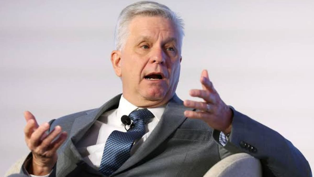 Federal Reserve Governor Christopher Waller in a grey suit and blue tie speaks with both hands raised, used as the ThriveInMarkets week-ahead hero for September 7 to 11 2026, when Friday's August CPI is the print Waller said will heavily influence his vote at the September 15-16 FOMC after last Friday's 162,000 payrolls print took hike odds back toward 60 percent