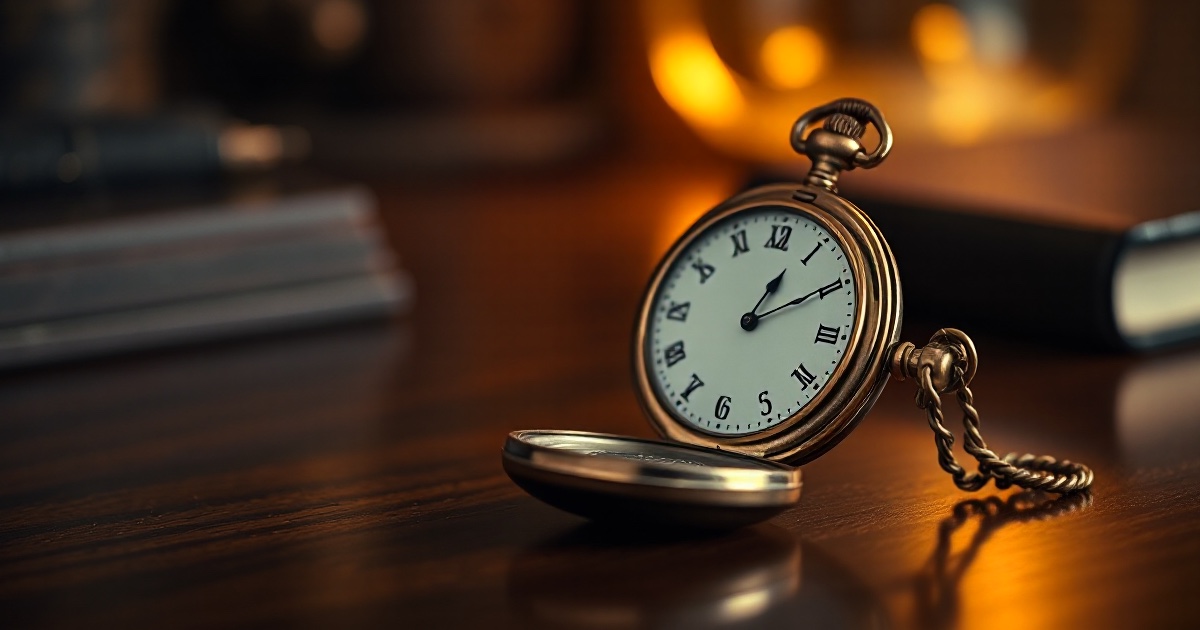 An open antique brass pocket watch rests on a dark walnut desk under warm amber light, used as the ThriveInMarkets week-ahead inline image for September 14 to 18 2026, a three-central-bank week that runs from Wednesday's FOMC through Thursday's Bank of England to Friday's Bank of Japan