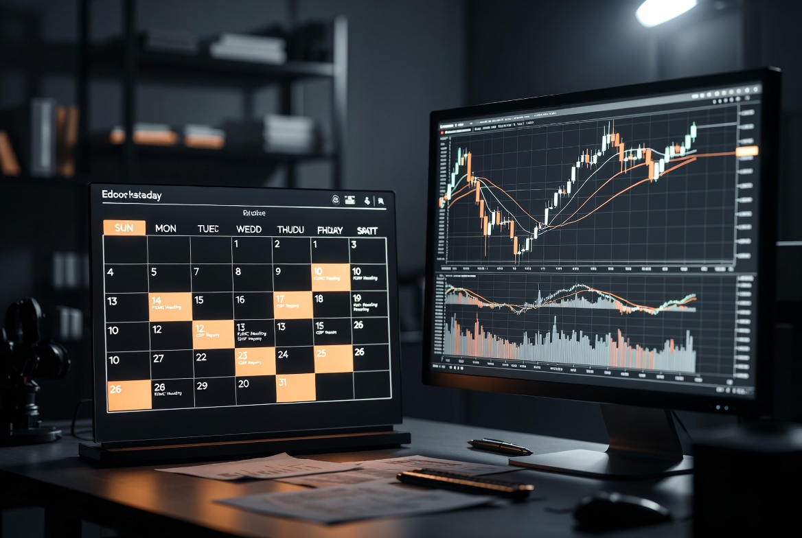 Economic calendar week ahead April 20-29 FOMC Fed meeting chip earnings PMI data Bitcoin resistance levels